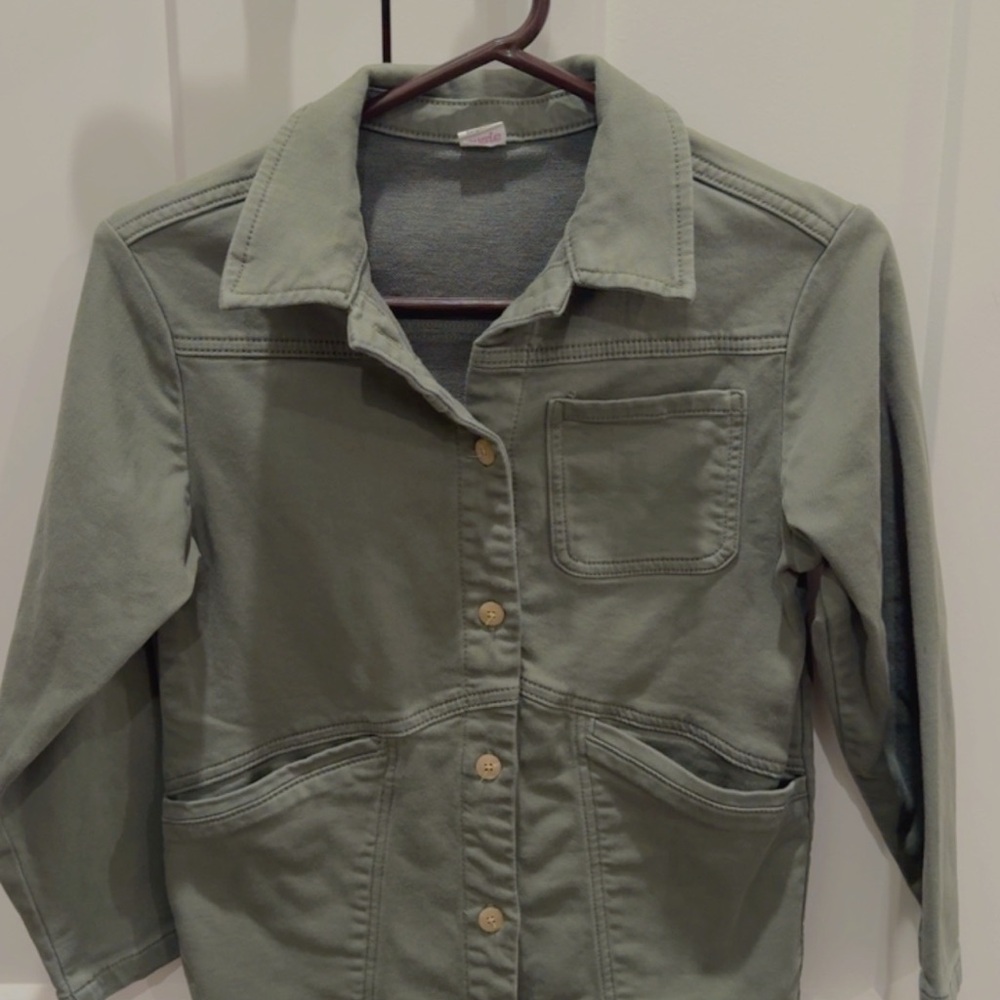 Girls Evsie military style jacket